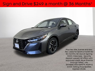 2025 Nissan Sentra SV