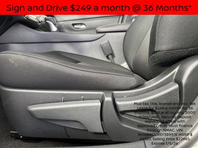 2025 Nissan Sentra SV