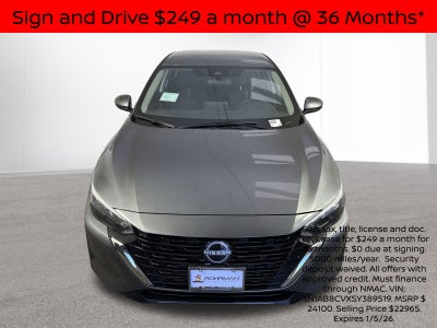 2025 Nissan Sentra SV