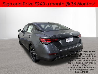 2025 Nissan Sentra SV