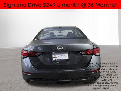 2025 Nissan Sentra SV