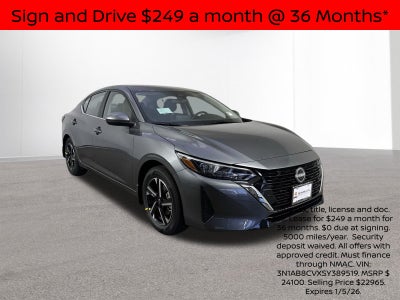 2025 Nissan Sentra SV