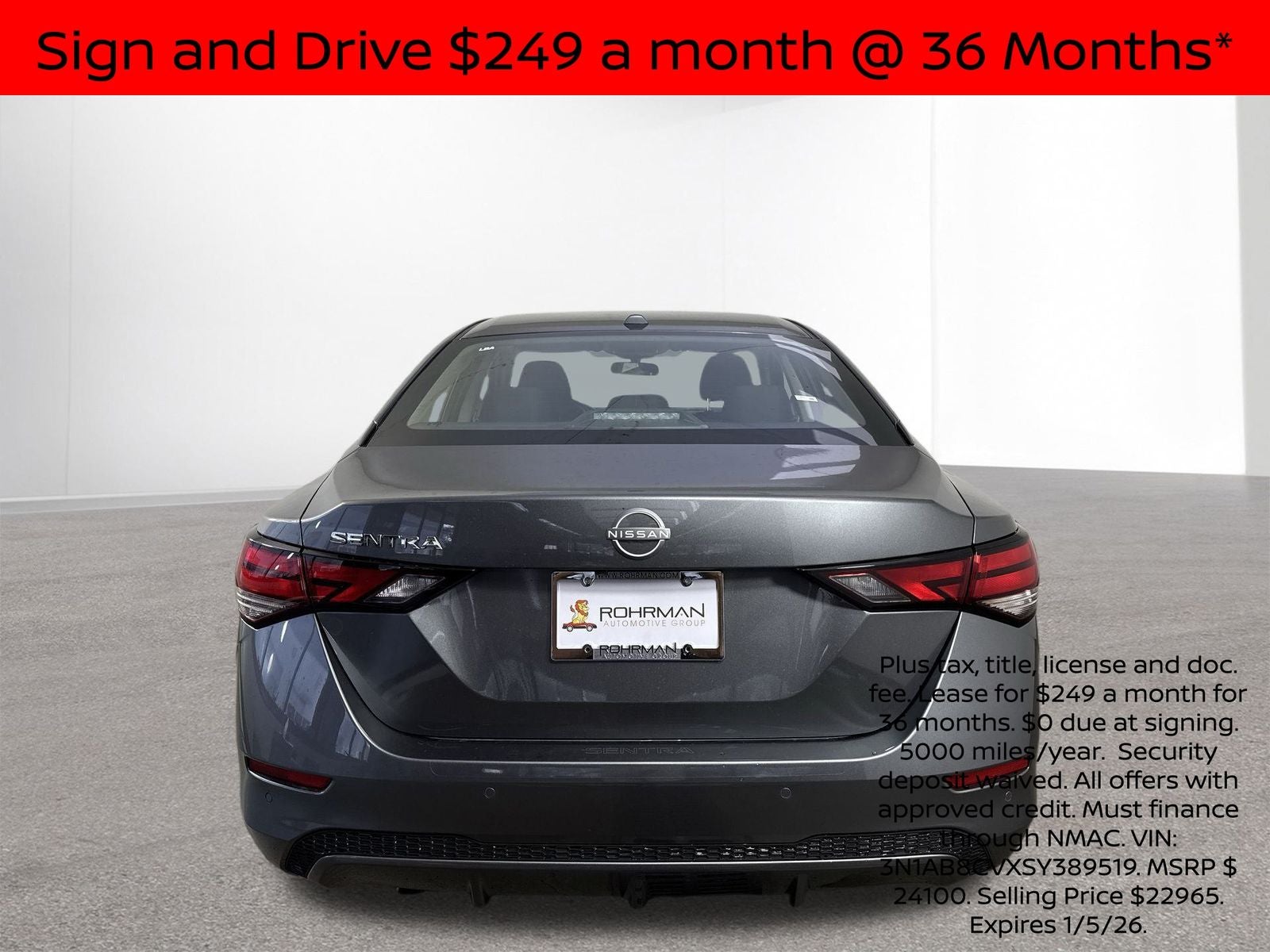 2025 Nissan Sentra SV