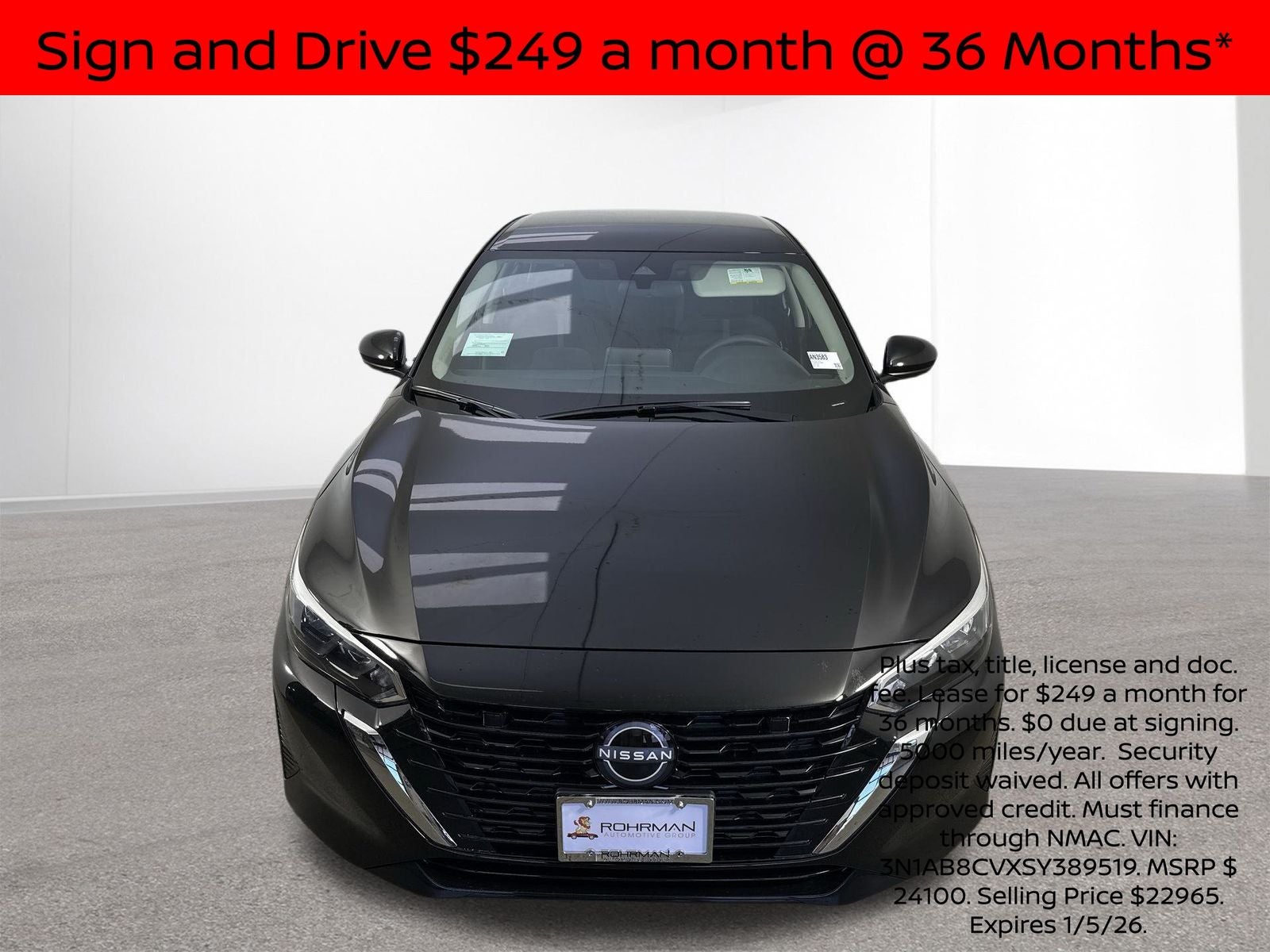 2025 Nissan Sentra SV