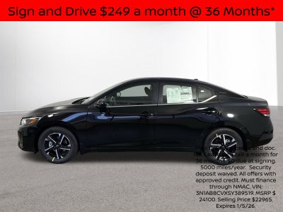 2025 Nissan Sentra SV