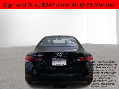 2025 Nissan Sentra SV