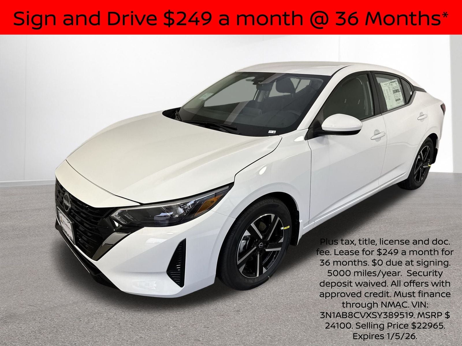 2025 Nissan Sentra SV