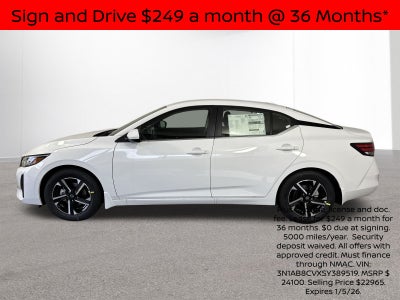 2025 Nissan Sentra SV