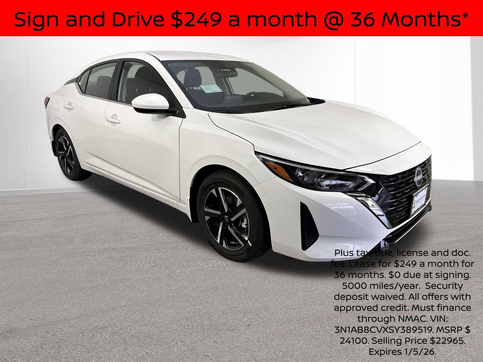 2025 Nissan Sentra SV