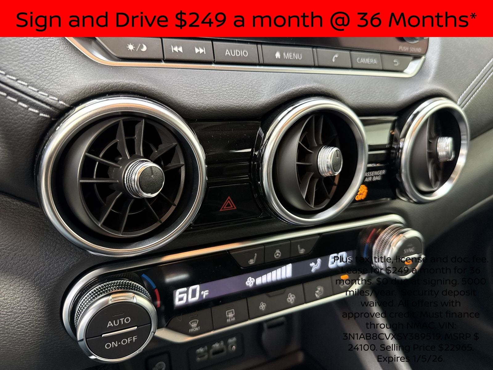 2025 Nissan Sentra SV