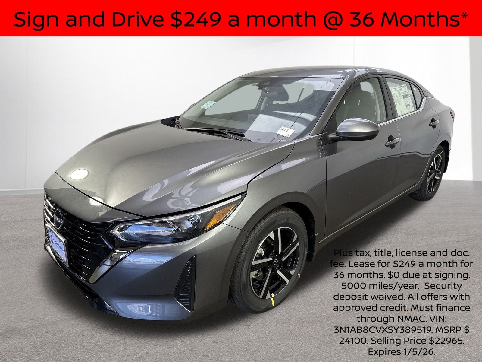 2025 Nissan Sentra SV