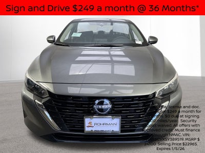 2025 Nissan Sentra SV