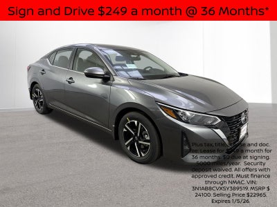 2025 Nissan Sentra SV