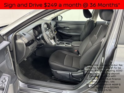 2025 Nissan Sentra SV