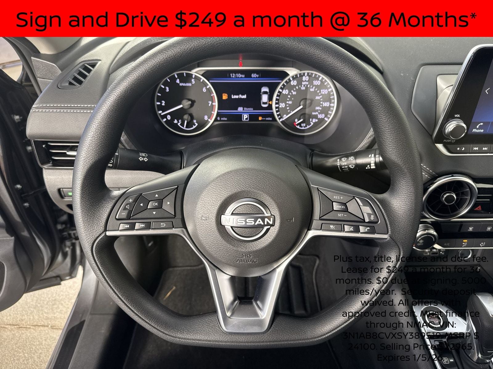 2025 Nissan Sentra SV