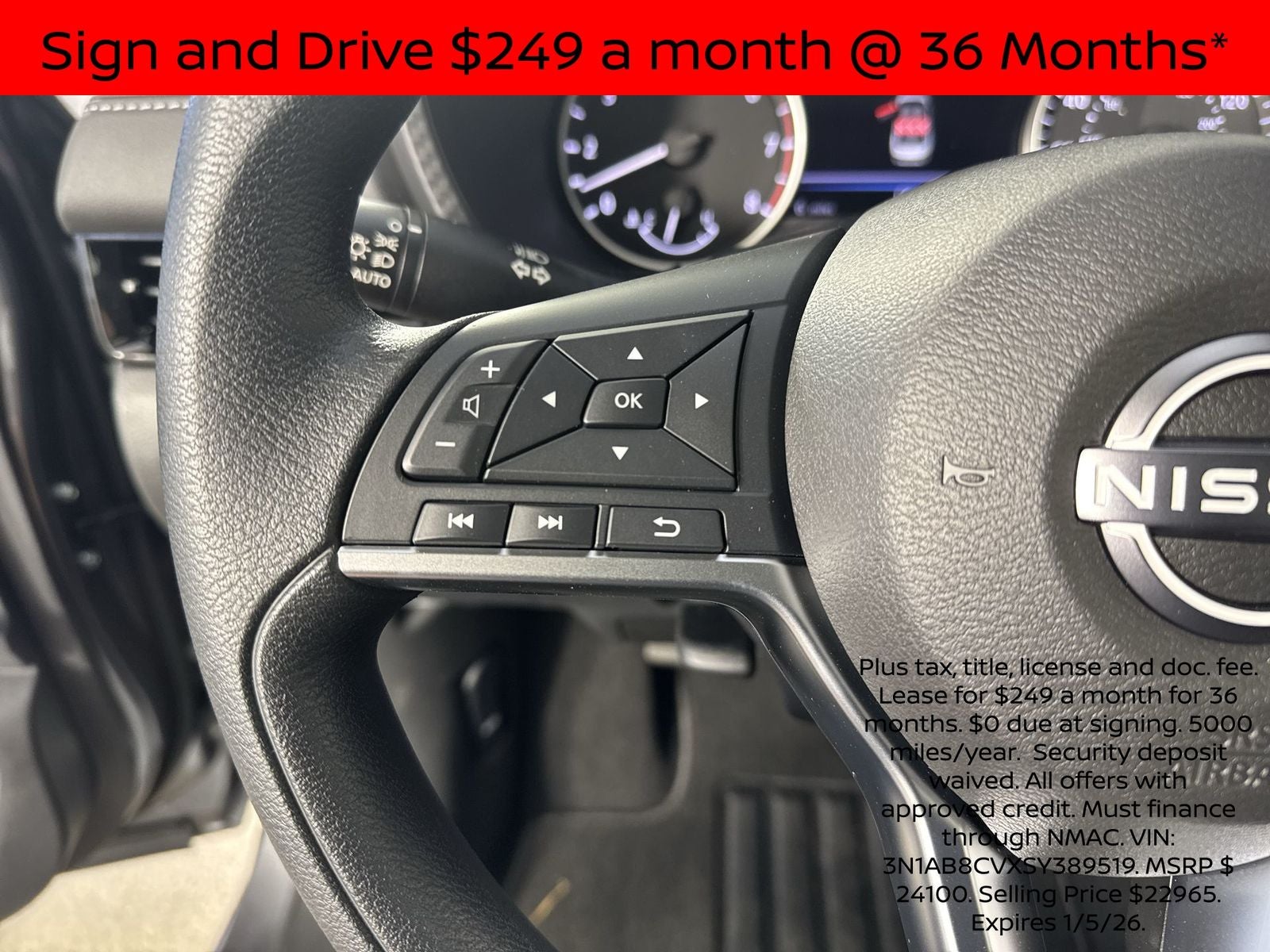 2025 Nissan Sentra SV