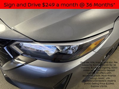 2025 Nissan Sentra SV