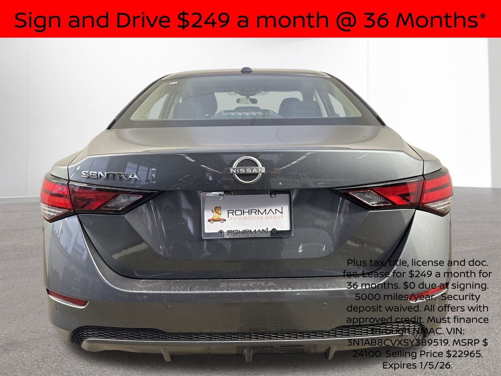 2025 Nissan Sentra SV