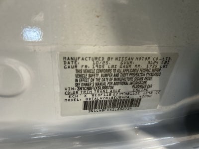 2025 Nissan Versa 1.6 SR