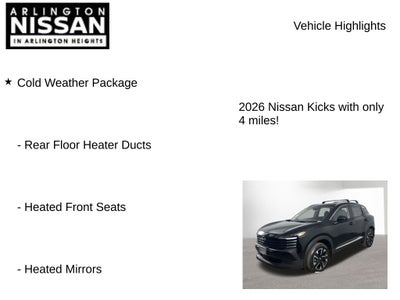 2026 Nissan Kicks SV