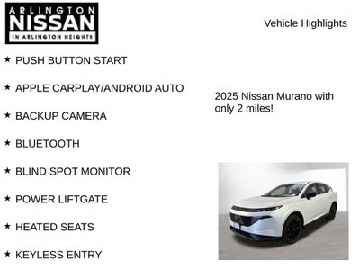 2025 Nissan Murano SV
