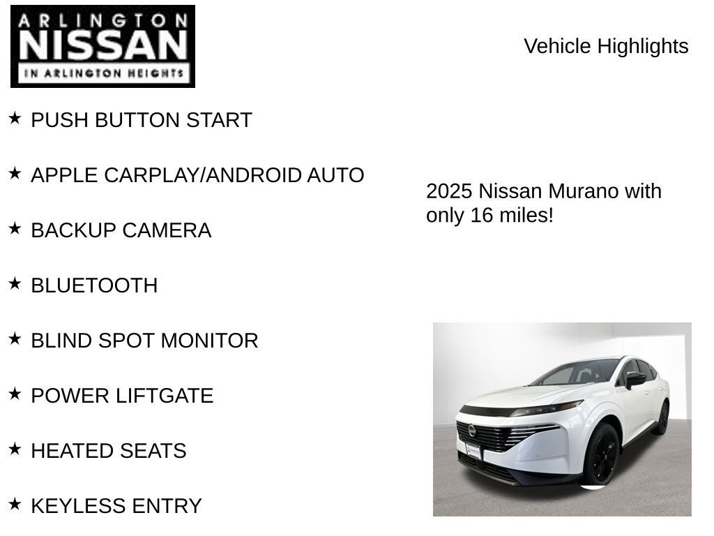 2025 Nissan Murano SV