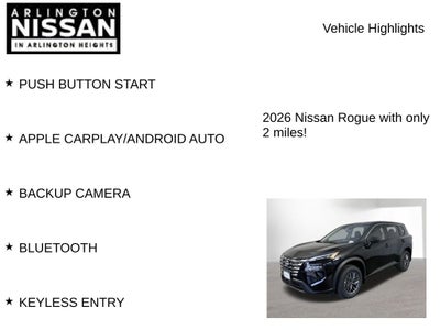 2026 Nissan Rogue S