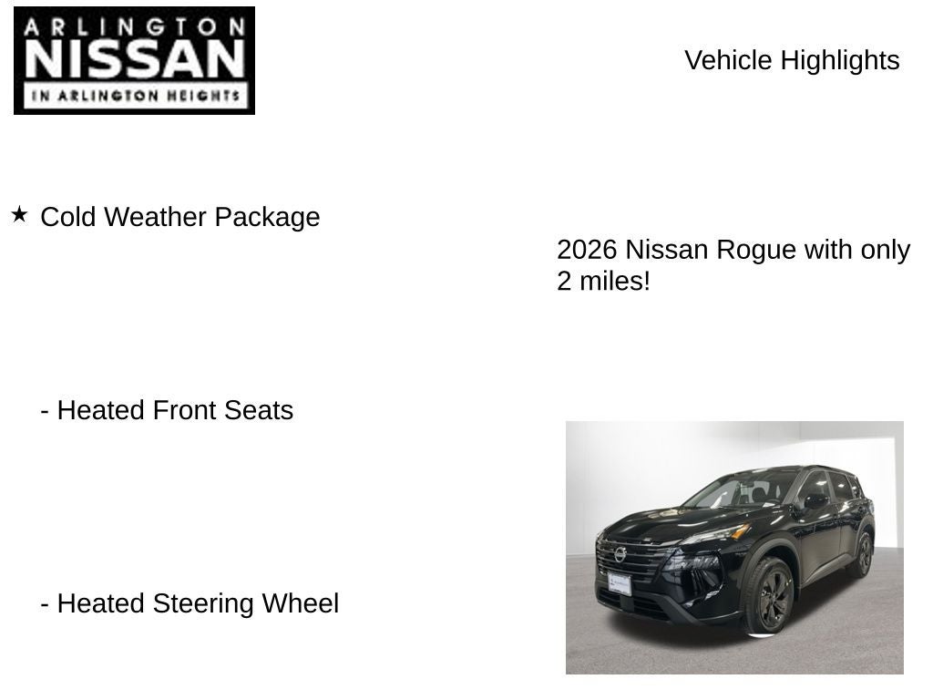 2026 Nissan Rogue SV