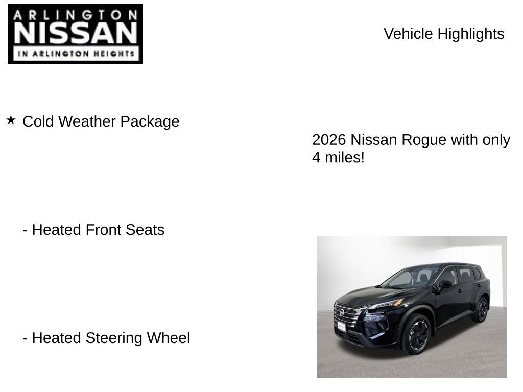 2026 Nissan Rogue SV