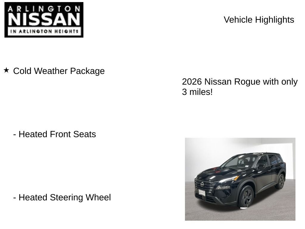 2026 Nissan Rogue SV