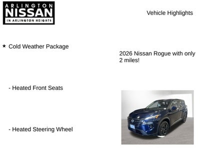 2026 Nissan Rogue SV