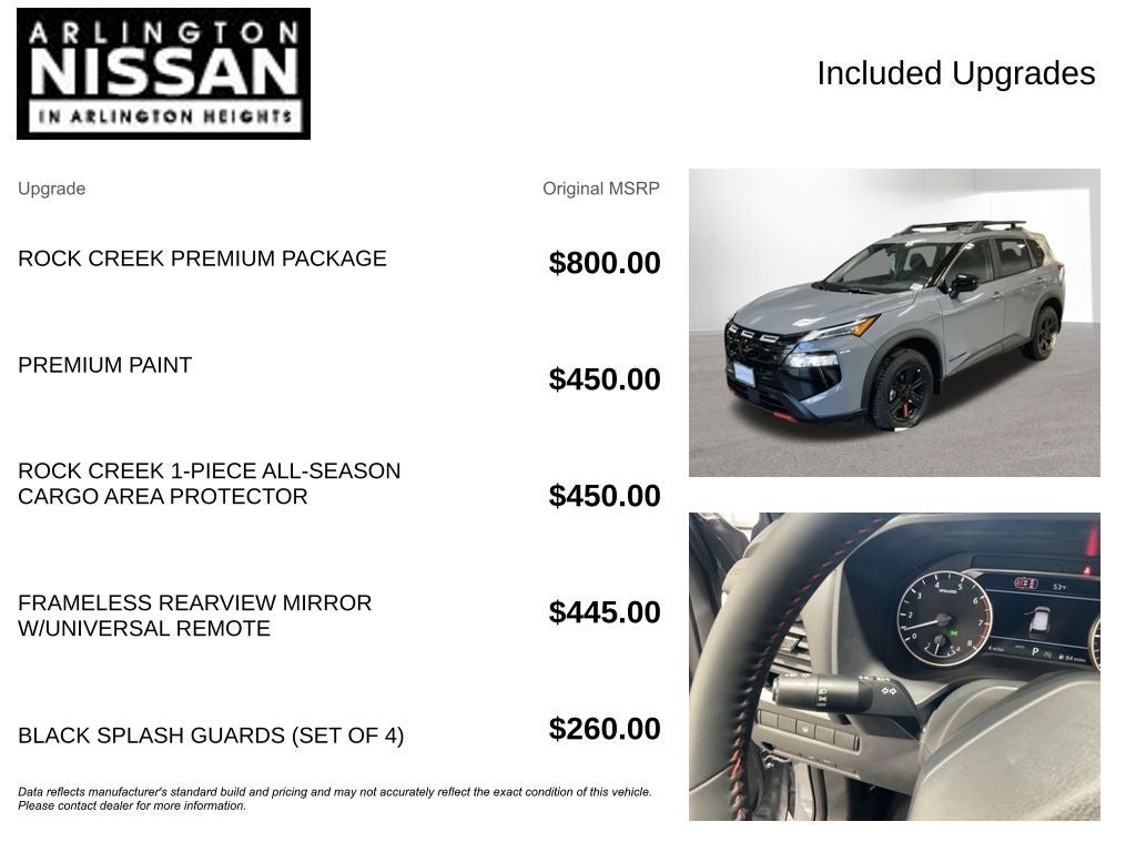 2026 Nissan Rogue Rock Creek