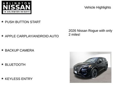 2026 Nissan Rogue SV