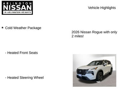 2026 Nissan Rogue SV