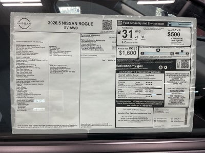 2026 Nissan Rogue SV