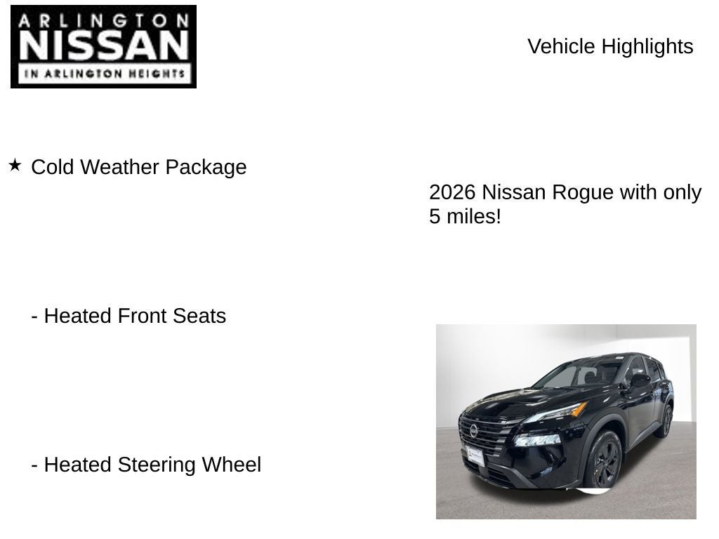 2026 Nissan Rogue SV