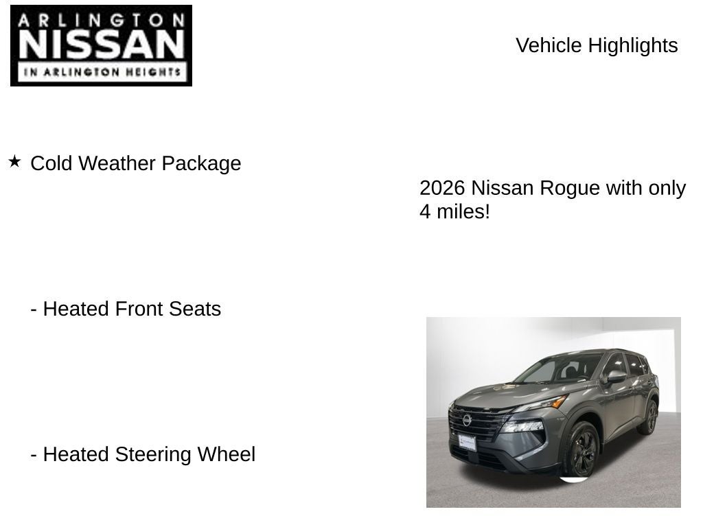 2026 Nissan Rogue SV