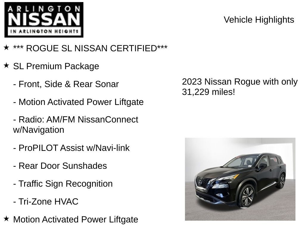 2023 Nissan Rogue SL