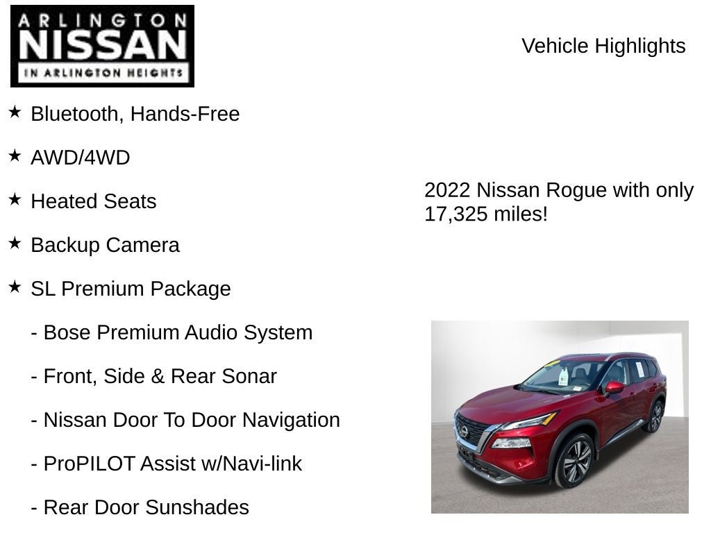 2022 Nissan Rogue SL