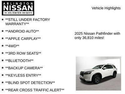 2025 Nissan Pathfinder SV