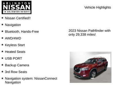 2023 Nissan Pathfinder SL