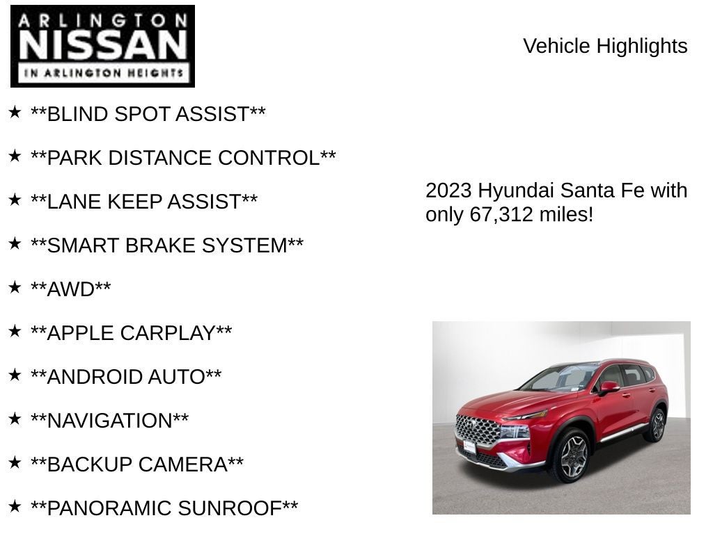 2023 Hyundai Santa Fe Limited