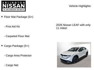 2026 Nissan Leaf S+