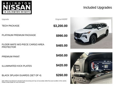 2026 Nissan Rogue Platinum