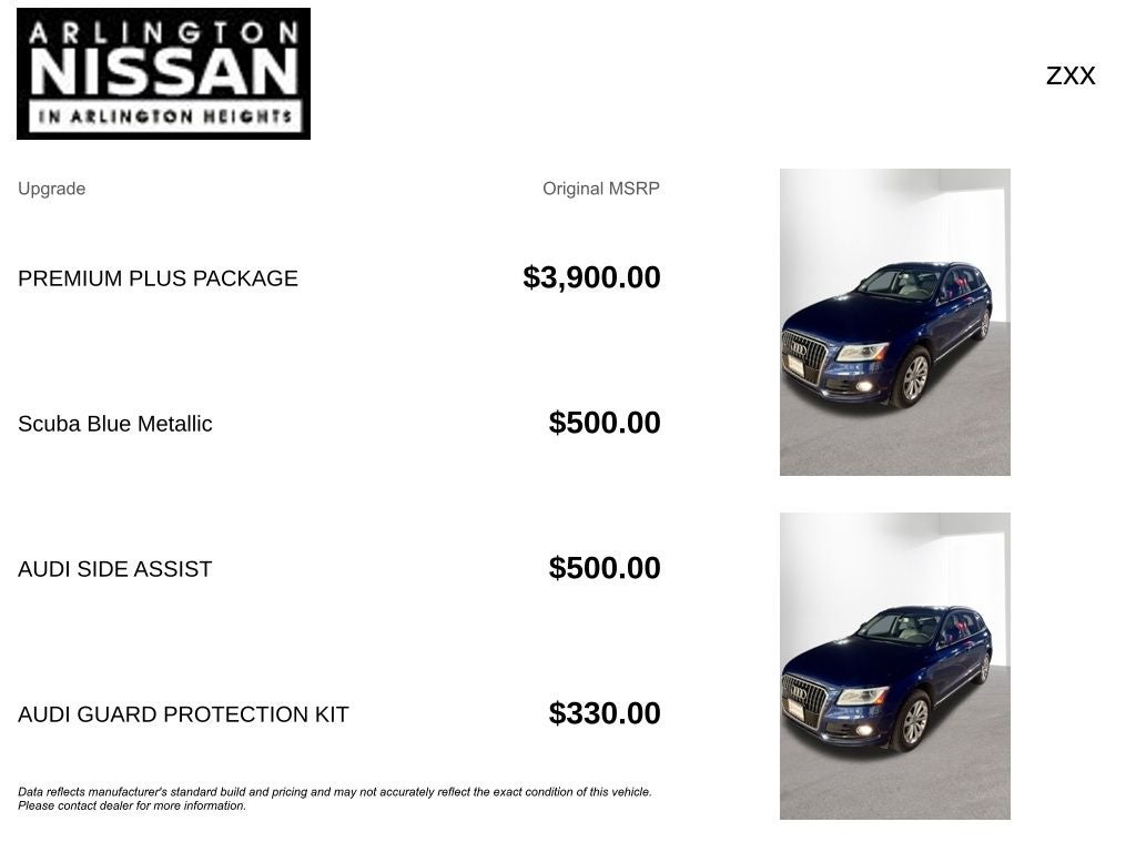 2014 Audi Q5 2.0T Premium Plus quattro