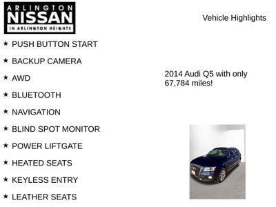 2014 Audi Q5 2.0T Premium Plus quattro