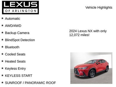 2024 Lexus NX 350 AWD