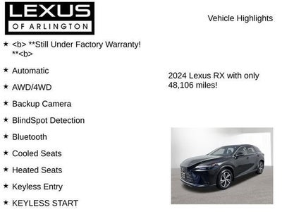 2024 Lexus RX 350h PREMIUM