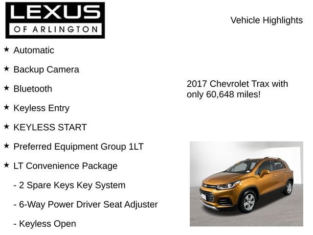 2017 Chevrolet Trax LT