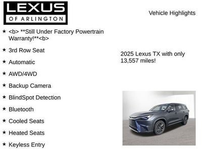 2025 Lexus TX 350 PREMIUM AWD
